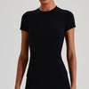 SPARK Women's Slim Quick-Drying Short-Sleeve Yoga Top LQ2009