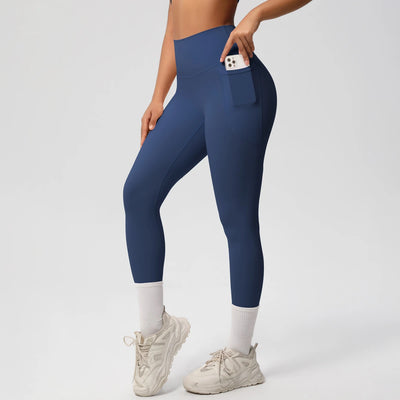 SPARK High Waist Yoga Fitness Leggings with Pockets LR7108