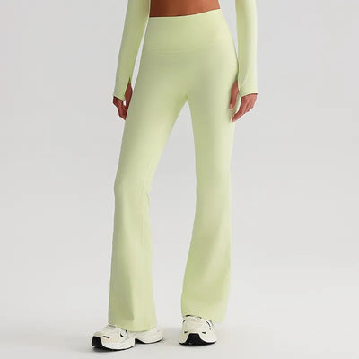 SPARK High Waist Butt Lifting Yoga Flared Pants LQ8008