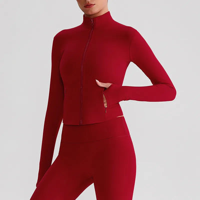 SPARK Slim Fit Workout Jackets with Zipper LQ8018