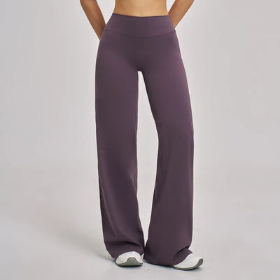 SPARK Women's High Waist Wide Leg Yoga Pants ZC3127
