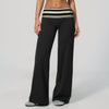 SPARK Retro Polka Dot Fold-Over Yoga Pants ZC4549