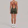 SPARK New Yoga Sports Bodysuit with Cross-Back TF2533