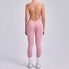 SPARK Adjustable Strap One-piece Yoga Fitness Jumpsuit TF95856