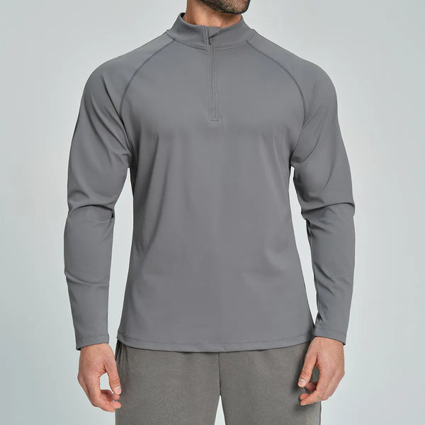 SPARK Men's Half-zip Workout Long Sleeve Top DD5086