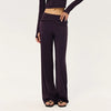 SPARK Women's Irregular Button Waist Wide Leg Pants DS126128