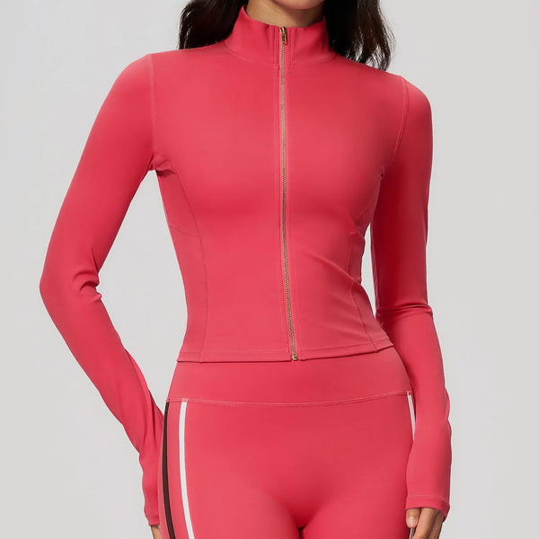 SPARK Women’s Waist-Cinching Long Sleeve Cycling Jacket ZC2578