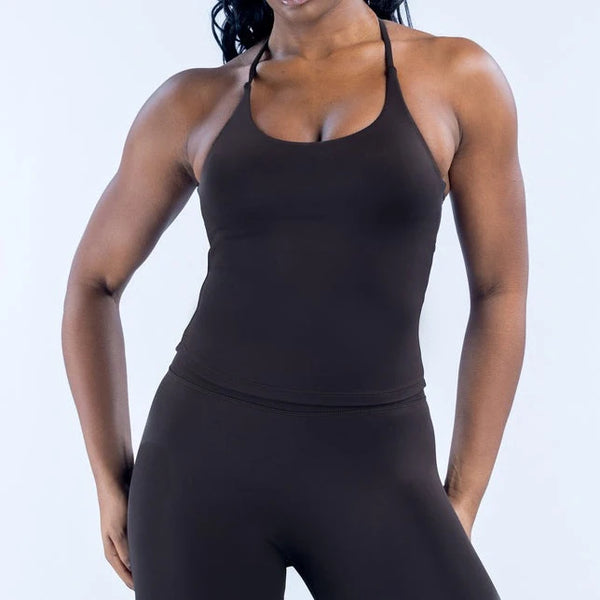 SPARK Seamless High-Elasticity Crisscross-Back Tank Top OD8698
