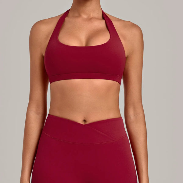 SPARK Women's Halter Yoga Sports Bra TF5423