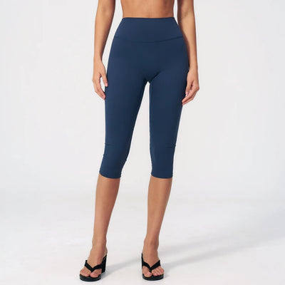 SPARK High Waist Capris Pants For Women ZC5529