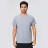SPARK Men's Linen-Cotton Feel Quick-Dry T-Shirt YEL61204