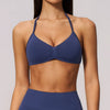 SPARK Women's Seamless Halter Push-up Yoga Sports Bra ZC4535