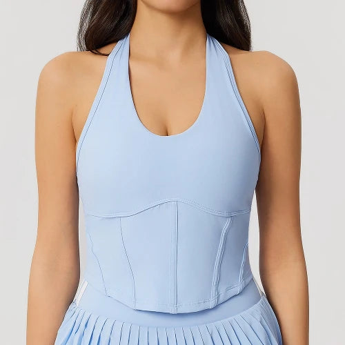 SPARK Halter Slim Tummy Control Yoga Fitness Tank Top CTY2171