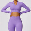 SPARK Seamless Fitness Crop Jacket ZC7502