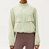 SPARK Women's Loose-Fit Outdoor Windbreaker Casual Yoga Jacket YEL22617