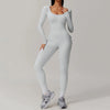 SPARK Backless Long Sleeve Jumpsuit ZC8979