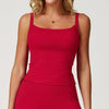 SPARK Longline Yoga Padded Crop Tank Top ZC5036