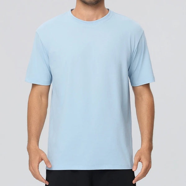 SPARK Men's Loose Fit Casual Sport Quick-drying T-shirt YEL61203