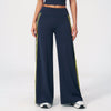 SPARK Women's Contrast Color Wide Leg Yoga Pants ZC3588