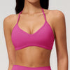 SPARK Thin-Strap V Neck Halter Yoga Fitness Bra ZC5555
