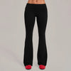 SPARK Women’s Fold-Over Waist Butt-Lifting Yoga Flare Pants TF2257