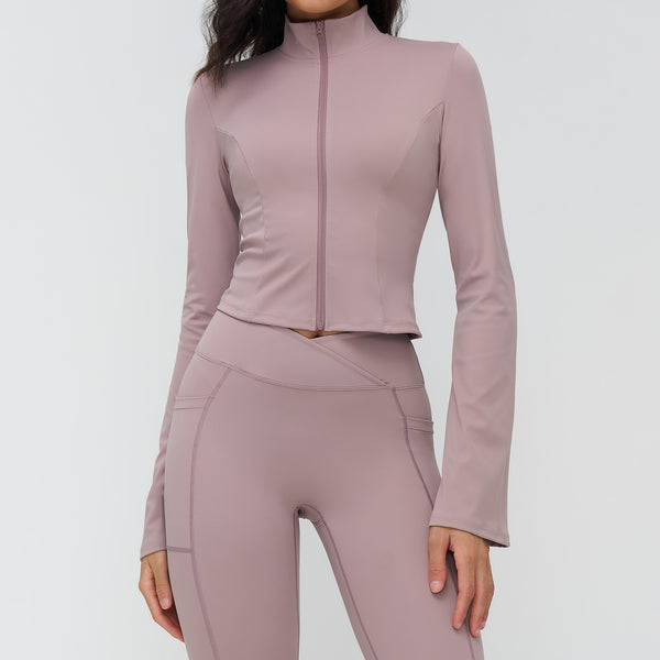 SPARK Fashion Flared Sleeves Yoga Fitness Jacket ZC4518