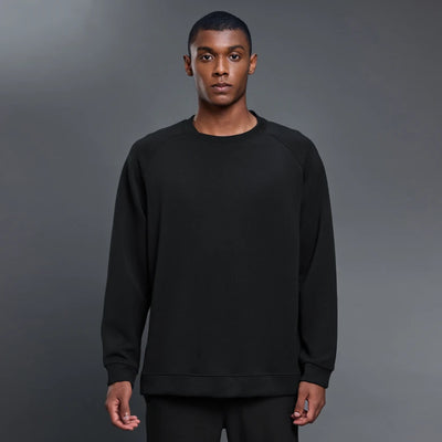 SPARK Men's Round Neck Outdoor Casual Sweatshirt DQ025