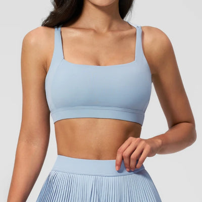 SPARK Cloud Feel High Impact Multi-Strap Cross Back Yoga Fitness Bra ZC8782-2