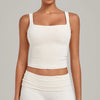 SPARK Women’s Square Neck Yoga Tank Tops TF6012