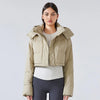 SPARK Winter Cropped Puffer Jacket DQ161