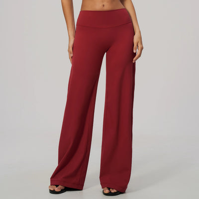 SPARK Women's High-Waisted Wide-Leg Yoga Pants ZC2585