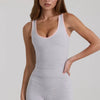 SPARK Women's Color-block Sports Yoga Tank Top FNK26034