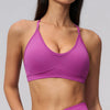 SPARK Seamless Ribbed 3-Way Convertible Yoga Sports Bra ZC3597