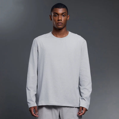 SPARK Men's Round Neck Versatile Long Sleeve Top FK033