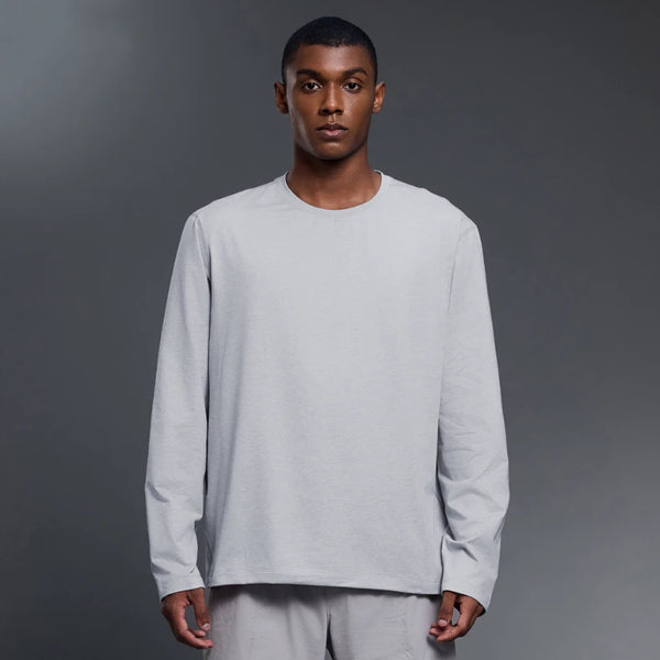 SPARK Men's Round Neck Versatile Long Sleeve Top FK033