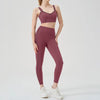 SPARK Contrast Color Line 2 Piece Yoga Suit QY4037