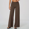 SPARK Women's Naked-Feel Cross Waist Yoga Wide Leg Pants ZC2588