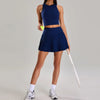 SPARK New Pleated Tennis Skirt Set For Women YJ0240