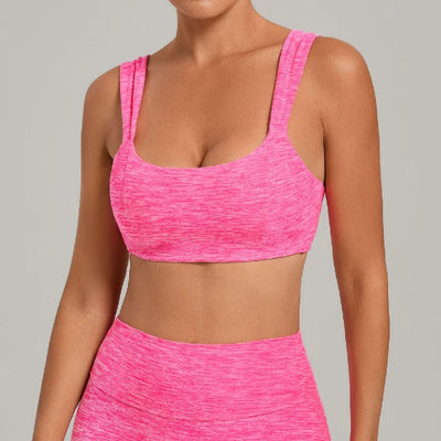 SPARK Women's Irregular Straps Yoga Sport Bra QS10412