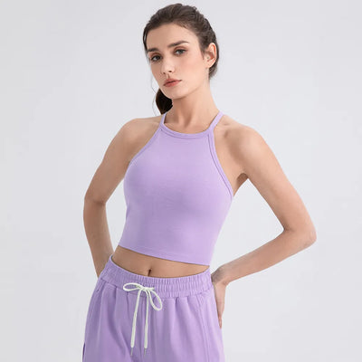 SPARK Soft High Elastic Padded Tank Top YEL52168