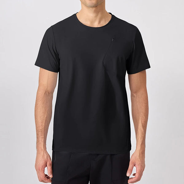 SPARK Men's Summer Athletic T-Shirt with Pocket YEL51241