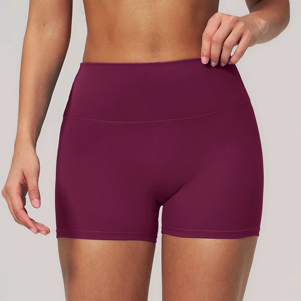 SPARK New Women's High-Waisted Quick-Drying Yoga Shorts ZC2551
