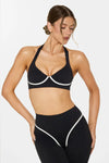 SPARK Halter Neck Shockproof Yoga Bra For Women FNK25156