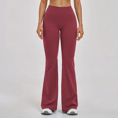 SPARK Women's High-Waist Butt Lifting Yoga Flared Pants ZC2546