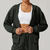 SPARK Casual Athletic Zip Up Top ZC8952