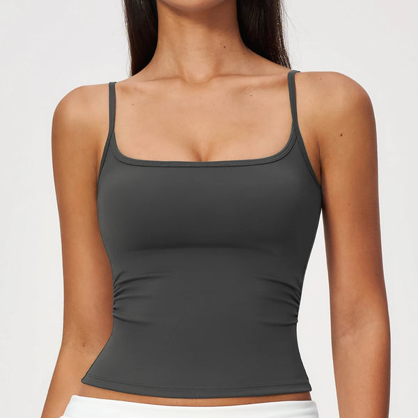 SPARK Women’s Spaghetti Strap Yoga Fitness Tank Top ZC9666