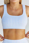 SPARK New Style Grid Yoga Fitness 2 Piece Set for Women BL198
