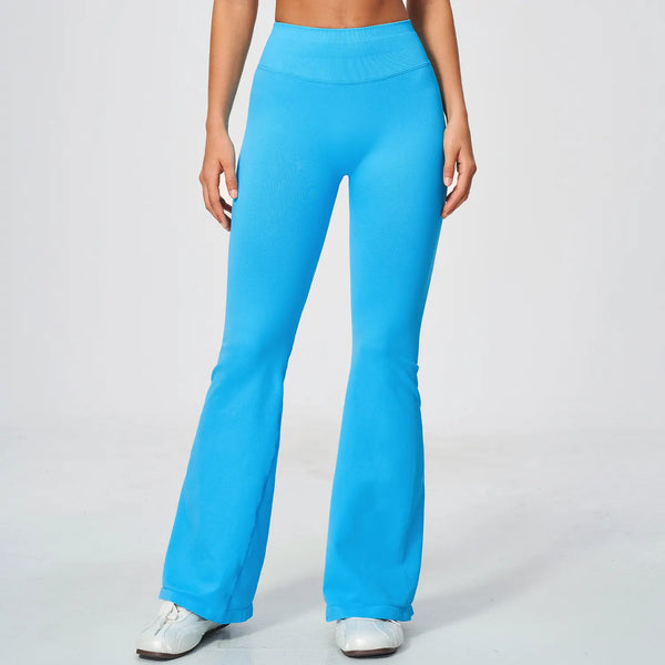 SPARK Seamless High-Waist Scrunch Butt Lifting Yoga Flare Pants ZC5112
