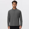 SPARK Men’s Half-Zip Lightweight Warm-Up Pullover Long Sleeve YEL61527