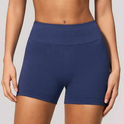 SPARK Women's Seamless High-Waisted Butt-Lifting Yoga Athletic Shorts ZC4535